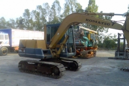 KOMATSU PC 60-5 เครื่องปั้มเดิม ช่วงล่างดี