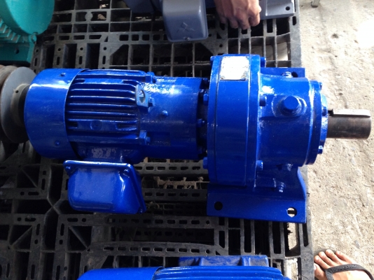 ขายมอเตอร์เกียร์ cycro drive Sumitomo 2 HP. 380 V อัตราทด 1:121 รอบช้า ฉุดงานหนักได้ดี สภาพสวย พร้อมใช้งาน