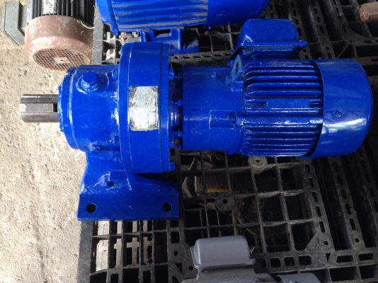 ขายมอเตอร์เกียร์ cycro drive Sumitomo 2 HP. 380 V อัตราทด 1:121 รอบช้า ฉุดงานหนักได้ดี สภาพสวย พร้อมใช้งาน