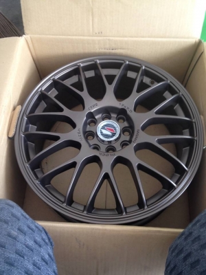 แม็กขอบ 17 LENSO MONO BLOCK ใหม่ๆ 4วง