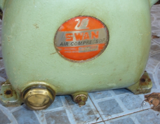 ขายหัวปั้มลม swan hvu-205 5hp