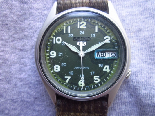 +++++ SEIKO เขียวทหาร +++++