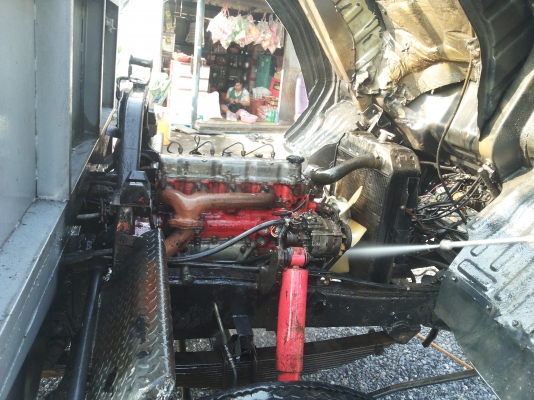 6 ล้อ hino km300 เครื่อง 1w120