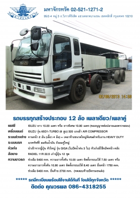 รถ10ล้อหัวลากเก่าญี่ปุ่น HINO Profia เครื่อง K13C-Commonral Turbo 370แรงม้า