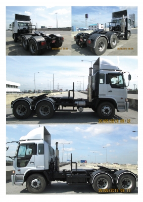 รถ10ล้อหัวลากเก่าญี่ปุ่น HINO Profia เครื่อง K13C-Commonral Turbo 370แรงม้า