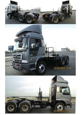 รถ10ล้อหัวลากเก่าญี่ปุ่น HINO Profia เครื่อง K13C-Commonral Turbo 370แรงม้า