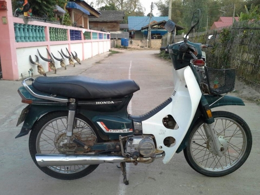 ดรีมคุรุสภารุ่นแรกสีเขียว(หายาก)ทะเบียนโอนเดิมๆ15500บาท