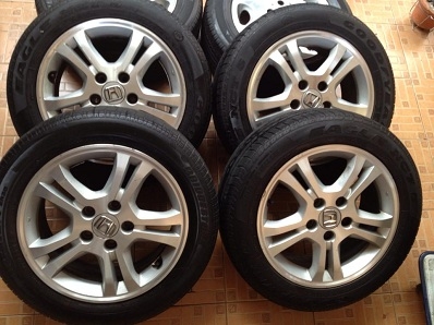 แม็กซ์ HONDA ACCORD 16 นิ้ว 5รู114 พร้อมยาง ตจว ส่งได้ครับ แม็กซ์ HONDA ACCORD 16 นิ้ว 5รู114 พร้อมยาง ตจว ส่งได้ครับ