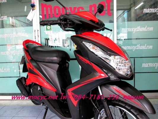 MIO 125 i GT  ปี 56  สี ดำแดง (รถบ้าน ) มีเล่มพร้อมโอน แถมฟรี  เสื้อ และ หมวกกันน็อก  25900