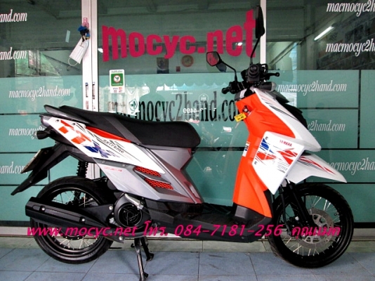 TTX   สีขาวส้ม  รถเดือน มกราคม ปี 2556 รถ 1 ปีใช้แค่ 4 พันโล ฟรี ของแถม 4 รายการ   28900