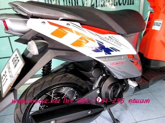TTX   สีขาวส้ม  รถเดือน มกราคม ปี 2556 รถ 1 ปีใช้แค่ 4 พันโล ฟรี ของแถม 4 รายการ   28900