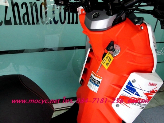 TTX   สีขาวส้ม  รถเดือน มกราคม ปี 2556 รถ 1 ปีใช้แค่ 4 พันโล ฟรี ของแถม 4 รายการ   28900