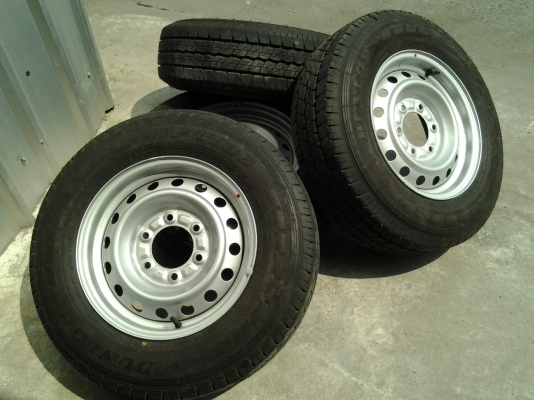 ขายล้อกระทะพร้อมยาง  ISUZU D-MAX ALL NEW ขอบ15" เป็นของเดิมถอดป้ายแดง