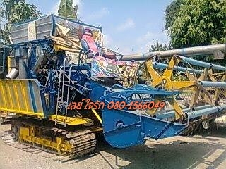 **920,000 บ.ต่อรอง**ขายรถเกี่ยว เกษตรพัฒนา รุ่น จ้าวช้างไวไฟ ปี50 อุ้มเลส2.5ตัน แบบปรับระดับ ตัวเดิน12ht เครื่อง6d17 turbo ปั้มแฝดอีตั้นเบอร์23 เครื่องแน่นดี แรง ช่วงล่างดีใบแทรกดี รถทำงานปกติ พร้อมใช้ พร้อมลุยงาน ราคาต่อรองได้เด้อ พี่น้องครับ