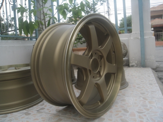 ขายล้อแม็กมือสอง Prodive 15"x7" et35 4รู100 สีน้ำตาลก้านยิงทรายครับ สนใจติดต่อเล็กคลองสามครับ (081-3747940)