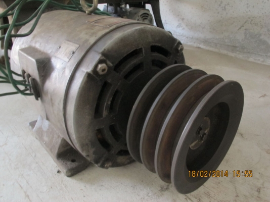 ขายมอเตอร์Hitashiใหญ่15แรงไฟ3เฟส380โวลล์แรงดี