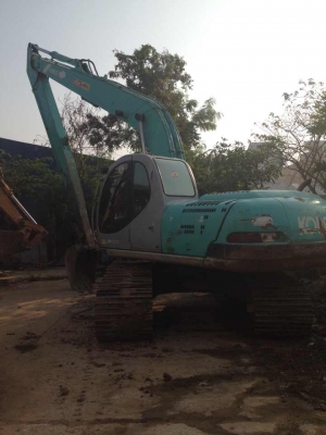 รถแบคโฮ KOBELCO SK200 M5 SUPPER แบบแขนยาว รุ่นพิเศษ แขนยาว 16 เมตร ชอบราคาเท่าไรต่อรองได้ครับ