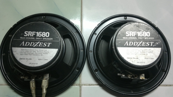 ลำโพลำโพงดอก ยี่ห้อ ADD ZEST  6 นิ้ว สภาพสวยเสียงดีรับประกันคุณภาพ