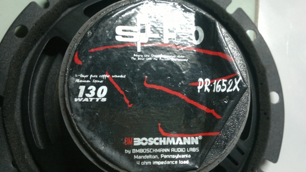 ลำโพงดอก 6 นิ้ว BOSCHMAN PEAK 130W สัญชาติ GERMANY