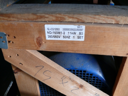 ขายมอเตอร์ปั๊มน้ำ ขนาด 11Kw 3 Phase