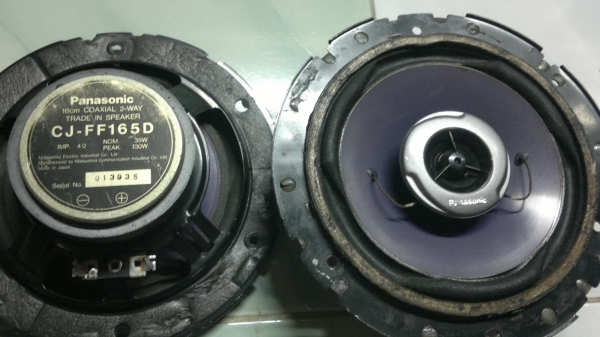 ลำโพงดอก PANASONIC 2 WAY CJ-FF165D PEAK 130 W