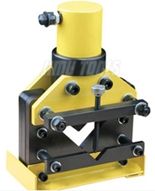 เครื่องตัดบัสบาร์ไฮดรอลิค hydraulic bus bar cutter เครื่องตัดฉาก ตัดเหล็กฉากตัดเหลี่ยม มุมไฮดรอลิค hydraulic angle iron cutter