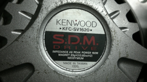 ลำโพงดอก KENWOOD SV-1720 6 นิ้ว PEAK 160 W