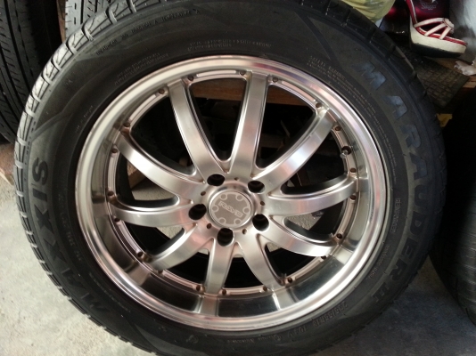 lenso 18×7.5"พร้อมยาง lenso 18×7.5"พร้อมยาง