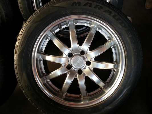 lenso 18×7.5"พร้อมยาง lenso 18×7.5"พร้อมยาง