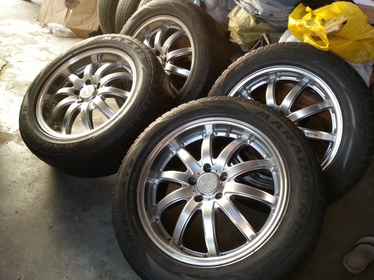 lenso 18×7.5"พร้อมยาง lenso 18×7.5"พร้อมยาง
