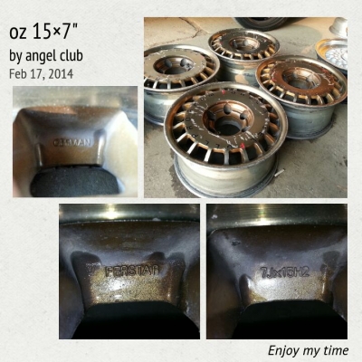 ล้อลาย oz 15×7" 6รู139.7 ล้อลาย oz 15×7" 6รู139.7