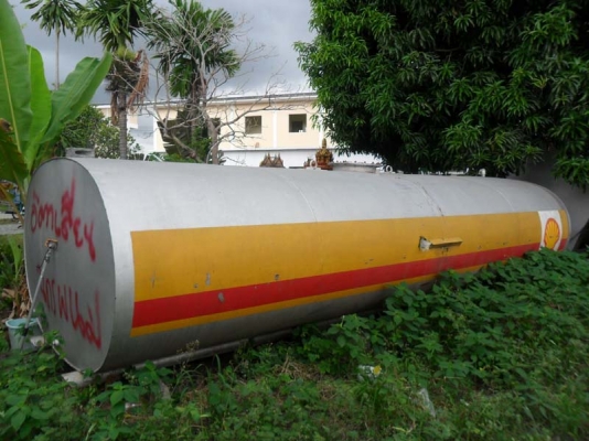 Sell Oil ถังบรรจุน้ำมัน 15000 ลิตร พร้อมหัวจ่าย พร้อมใช้ Sell Oil ถังบรรจุน้ำมัน 15000 ลิตร พร้อมหัวจ่าย พร้อมใช้