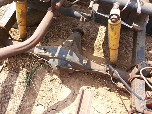 ขายเพลาท้ายโตโยต้า hero 4wd พร้อมเฟืองอุปกรณ์ครบ