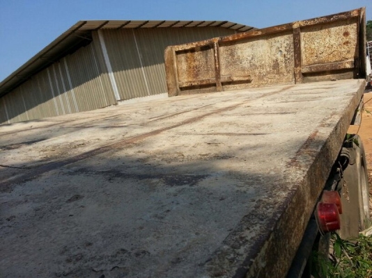 ขายหางพ่วง พื้นเรียบ 2 เพลา. ปี 34 สนใจติดต่อ 081 - 6079515 ขายหางพ่วง พื้นเรียบ 2 เพลา. ปี 34 สนใจติดต่อ 081 - 6079515