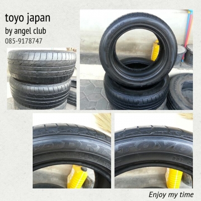 TOYO 195-55-15 japan 1คู่ TOYO 195-55-15 japan 1คู่