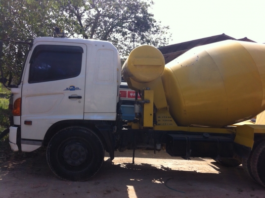 6ล้อ220แรงHINO MEGA ปี*50รถโม่ปูน4คิว ยาง1000-20 รถสวยมาก รถผู้รับเหมาใช้ส่วนตัว....