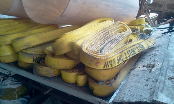 สายพานยกของ 3.59ตัน*3.75 เมตร ราคาเบาๆๆ