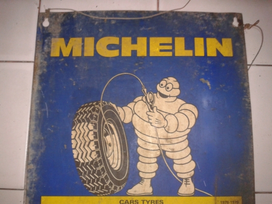 ป้ายสังกะสีมีสชลีน ปี 1978 ขาย 4500