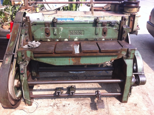 ขายเครื่องตัดเหล็กแผ่นเดินเฟืองญี่ปุ่น