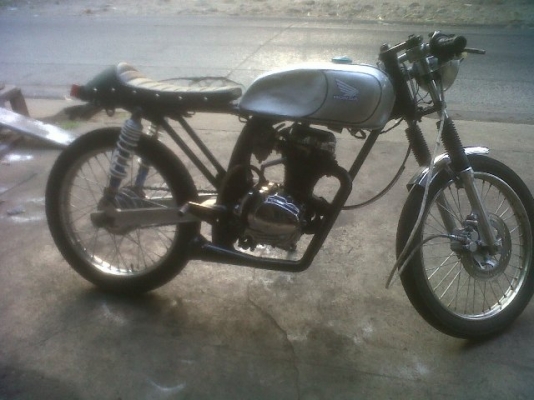 cg 110 cafe racer art