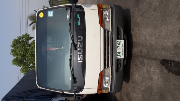 ขาย ISUZU รถหกล้อเล็ก เครื่อง 3000 ซีซี เกียร์ออโต้ ติดแก๊ส LPG