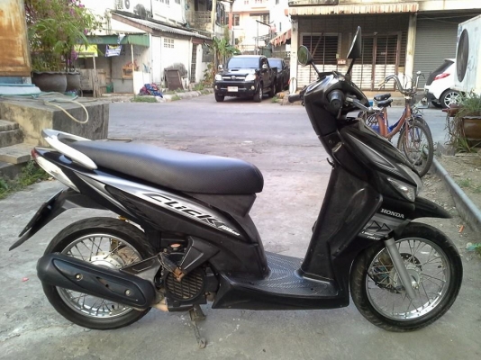 Click ปี 50 สีดำ รถบ้าน เครื่องเดิม แน่นๆ ไม่หลวม ไม่ควันขาว ชุดสีสวยสด เอกสารครบ