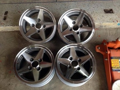 เเม็กเเท้ Enkei compe-5 ขอบ13 4รู114 กว้าง6 ออฟ20