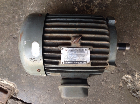 ขายมอเตอร์ TECO 2 HP. 950 RPM. 6 Pole 380 V สภาพสวย วิ่งนิ่ม พร้อมใช้งาน รับประกันคุณภาพ