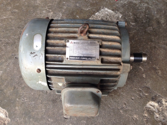 ขายมอเตอร์ TECO 2 HP. 950 RPM. 6 Pole 380 V สภาพสวย วิ่งนิ่ม พร้อมใช้งาน รับประกันคุณภาพ