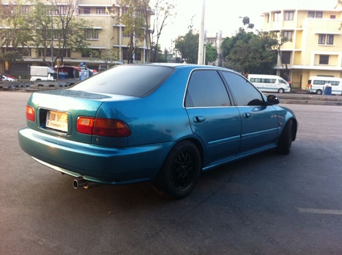 HONDA CIVIC 4 D ปี 95 เครื่อง D15B Vtec เกียร์ออโต้ แก๊ส LPG ภาษีไม่ขาด เอกสารพร้อมโอน