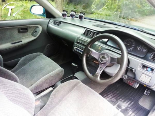 HONDA CIVIC 4 D ปี 95 เครื่อง D15B Vtec เกียร์ออโต้ แก๊ส LPG ภาษีไม่ขาด เอกสารพร้อมโอน