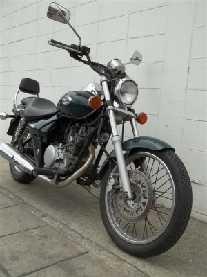 Kawasaki Boss  175CC สีเขียว รถมือเดียว