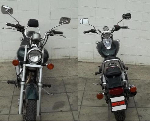 Kawasaki Boss 175CC สีเขียว รถมือเดียว Kawasaki Boss 175CC สีเขียว รถมือเดียว