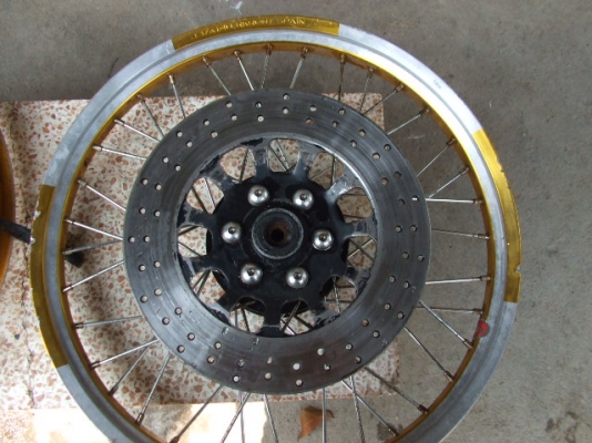 ขายดุมล้อพร้อมดิีสหน้าหลังVR